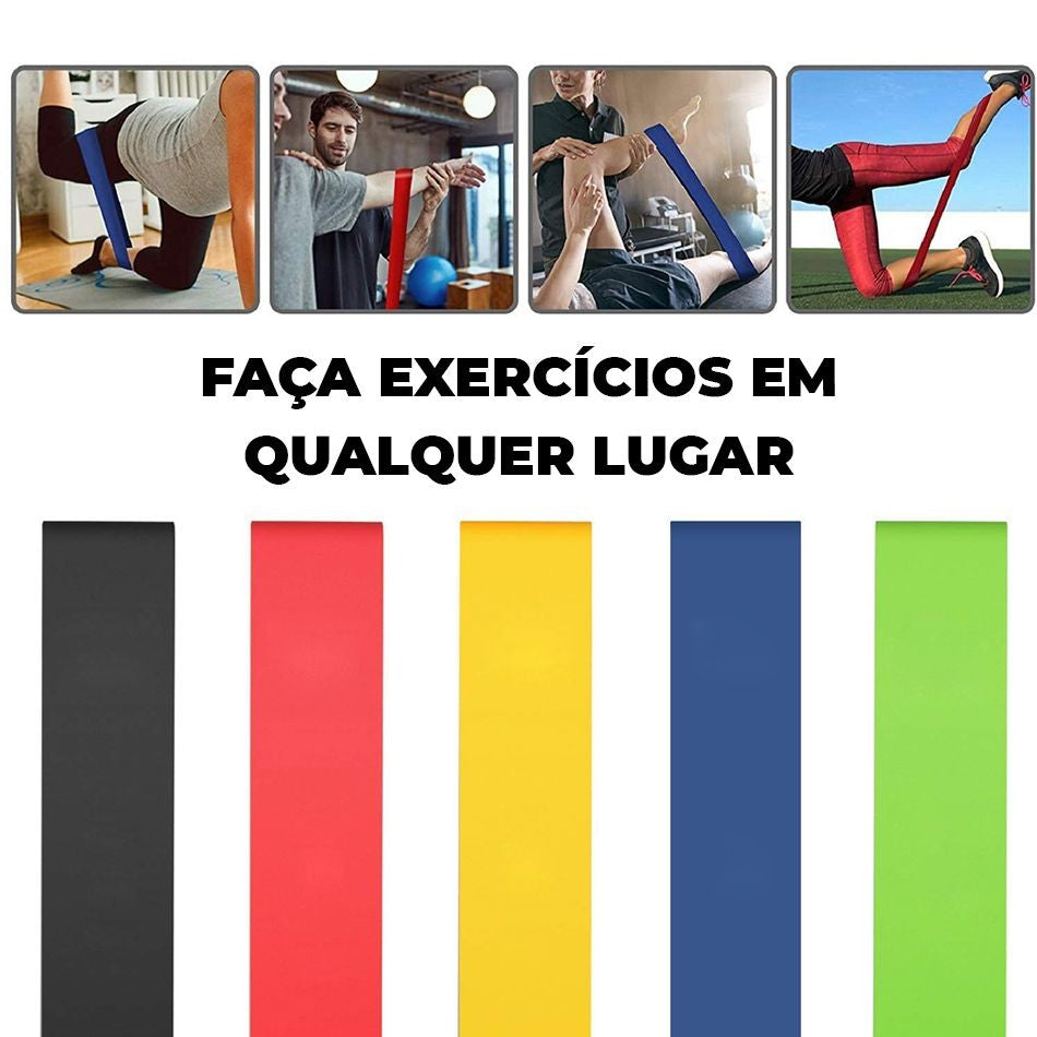 Faixa Elástica de Resistência para Treino