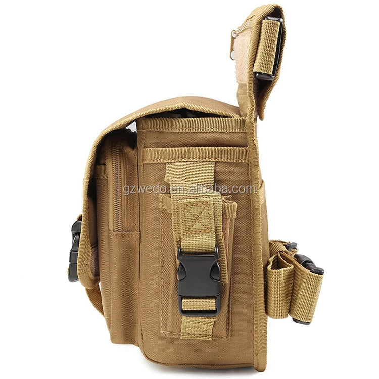 Outdoor Sports Molle Drop Leg Bag Tactical Waist Pack Leg Travel Belt Bag for Riding, Motorcycle, Hiking Hunting Camping Cycling