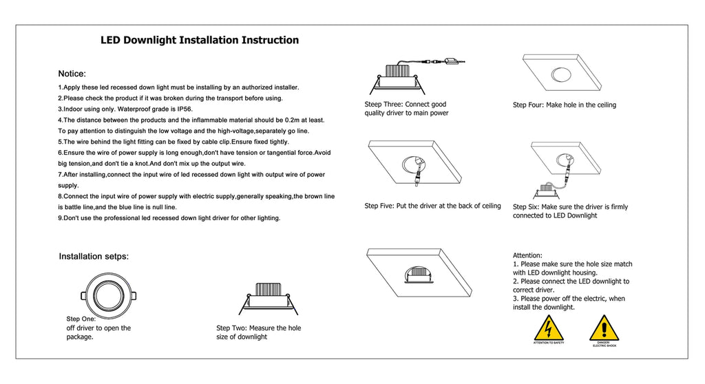 9W 12W 15W LED Downlight Regulável Branco Quente Natureza Branco Puro Branco Recesso Lâmpada LED Spot Light AC85-265V