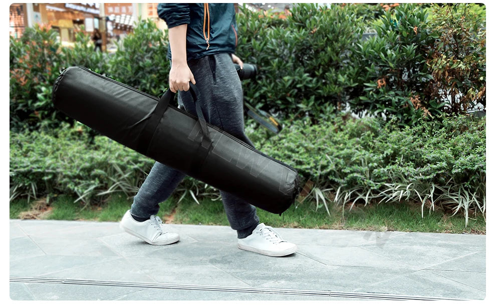 55/60/65/70/75/80/100/125cm acolchoado câmera monopé tripé saco de transporte caso/suporte de luz saco de transporte/guarda-chuva softbox saco de transporte