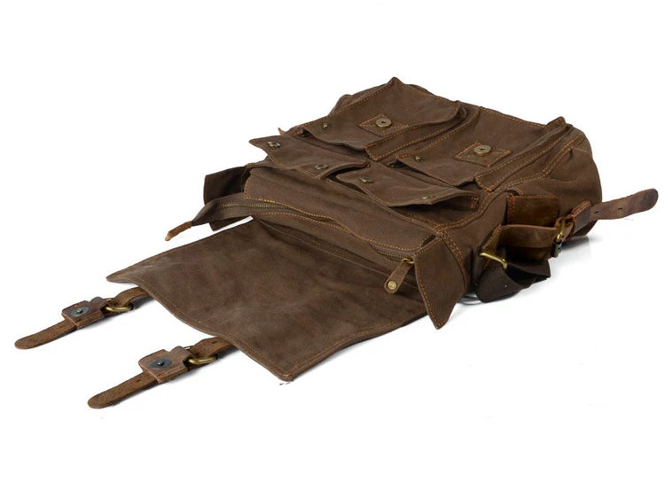 Eu sou lenda will smith lona + couro genuíno dos homens saco do mensageiro lona bolsa de ombro masculino crossbody saco estilingue saco casual mochila