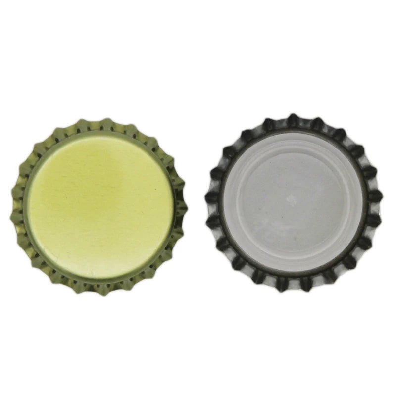100 pçs/lote 26mm tampas de coroa tampas de cerveja caseira artesanato engarrafamento de cerveja