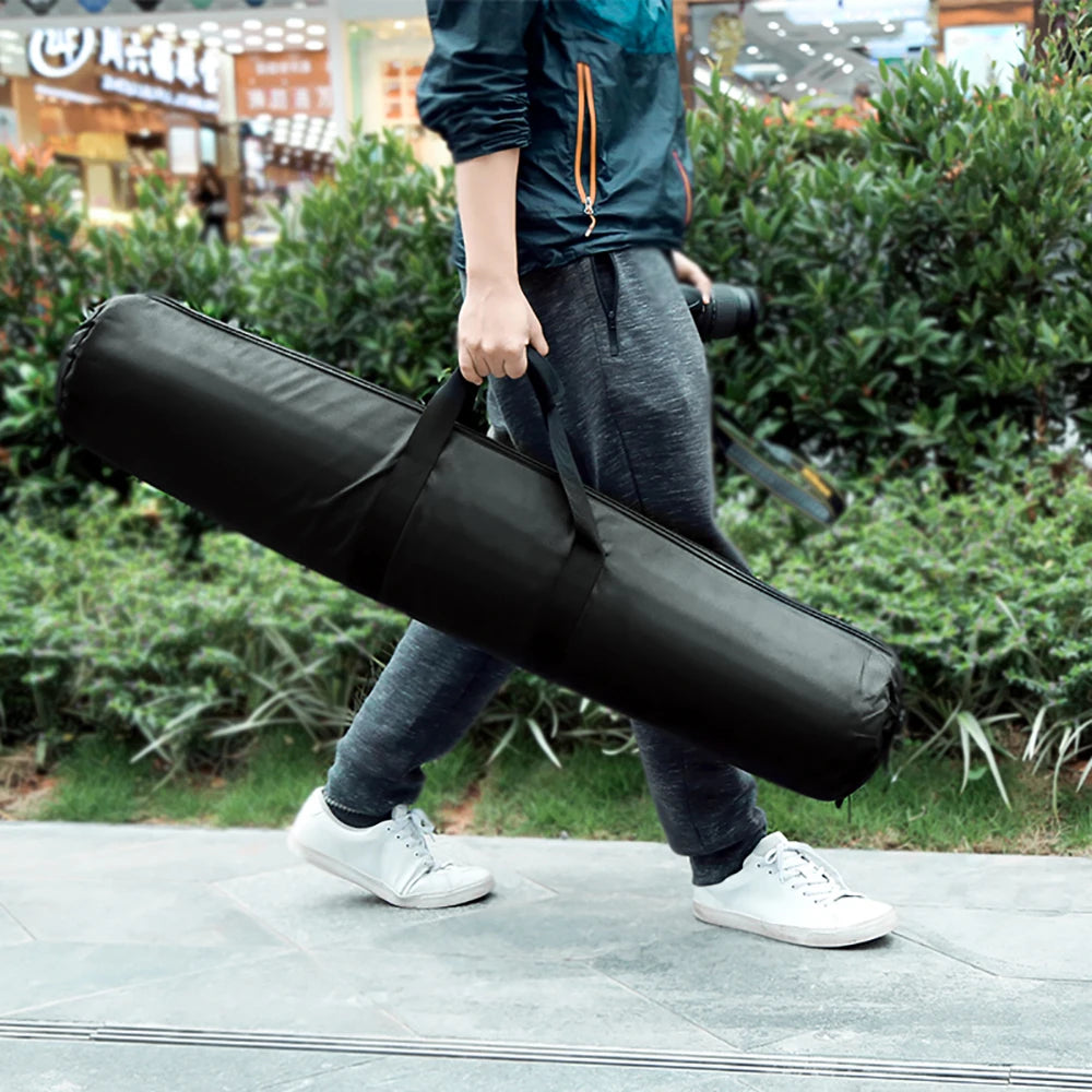 55/60/65/70/75/80/100/125cm acolchoado câmera monopé tripé saco de transporte caso/suporte de luz saco de transporte/guarda-chuva softbox saco de transporte