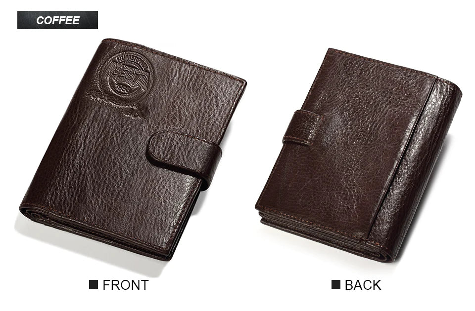 Kavis carteira de couro genuíno dos homens titular do passaporte moeda bolsa walet mágico portfólio homem portomonee mini vallet capa de passaporte