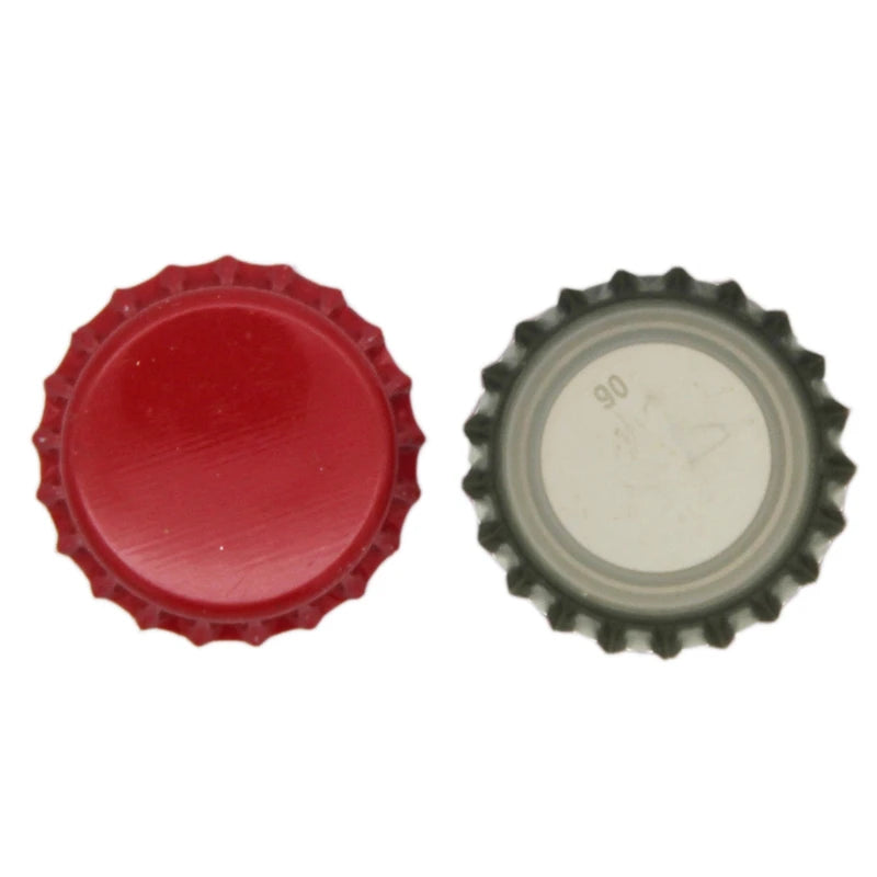 100 pçs/lote 26mm tampas de coroa tampas de cerveja caseira artesanato engarrafamento de cerveja