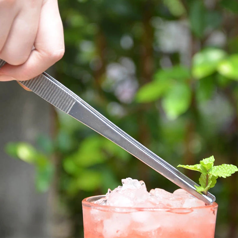 Kitchen tongs and stainless steel bar, food tongs, kitchen, medical tongs, copper/gold/black, plated bar tool