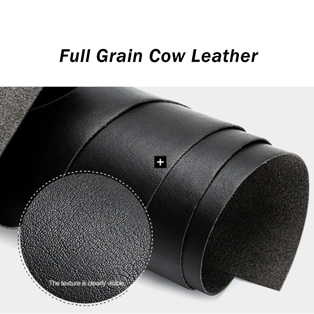 Bison denim carteiras masculinas preto bolsa de couro genuíno para homens titular do cartão de visita carteira masculina mini n4429