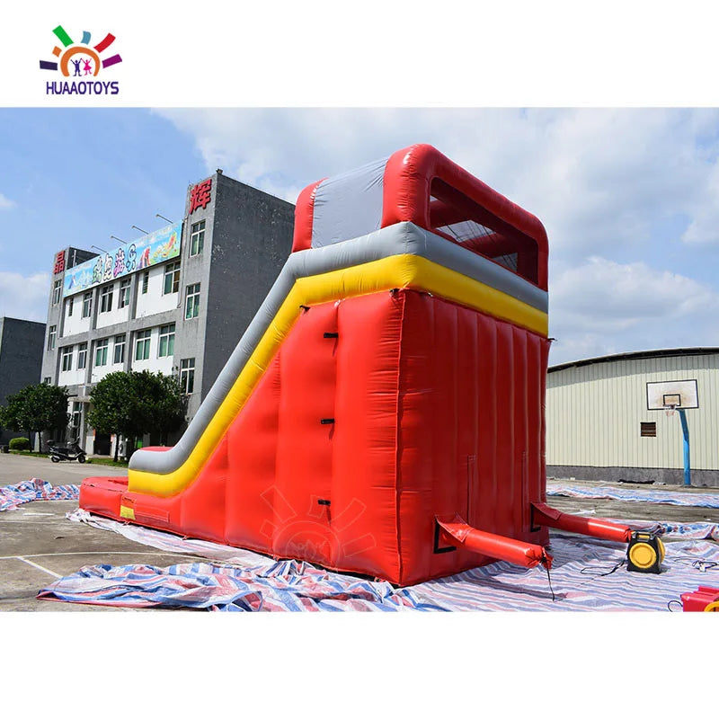 Inflatable PVC Water Slide and Outdoor Rock Climbing Wall for Home School and Shopping Mall Indoor Recreation