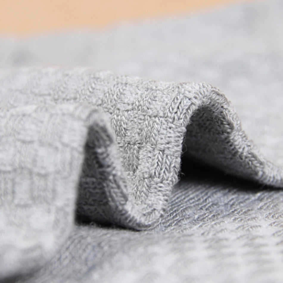 10 pares de meias masculinas de fibra de bambu de alta qualidade negócios respirável desodorante meias de compressão longo tamanho grande eur 38-46