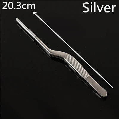 Kitchen tongs and stainless steel bar, food tongs, kitchen, medical tongs, copper/gold/black, plated bar tool