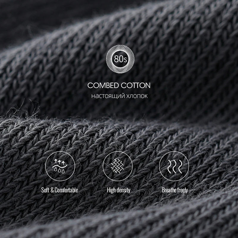 HSS-Meias finas e respiráveis masculinas no show, meias curtas pretas para estudantes, meias de verão de alta qualidade, marca, 100% algodão, tamanho 39-44