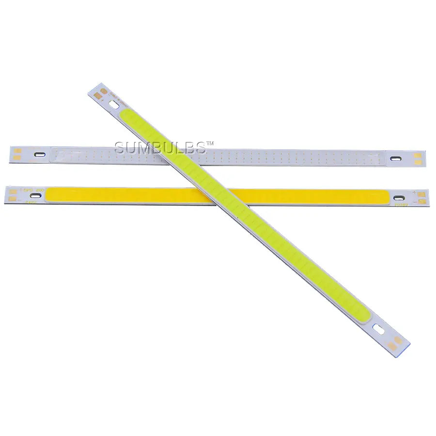 [Sumbulbs] 200x10MM 0422 10W LED Light COB Strip Lamp DC 12-14V 1000LM Verde Amarelo Vermelho Azul Branco Quente Branco Puro Bar Light