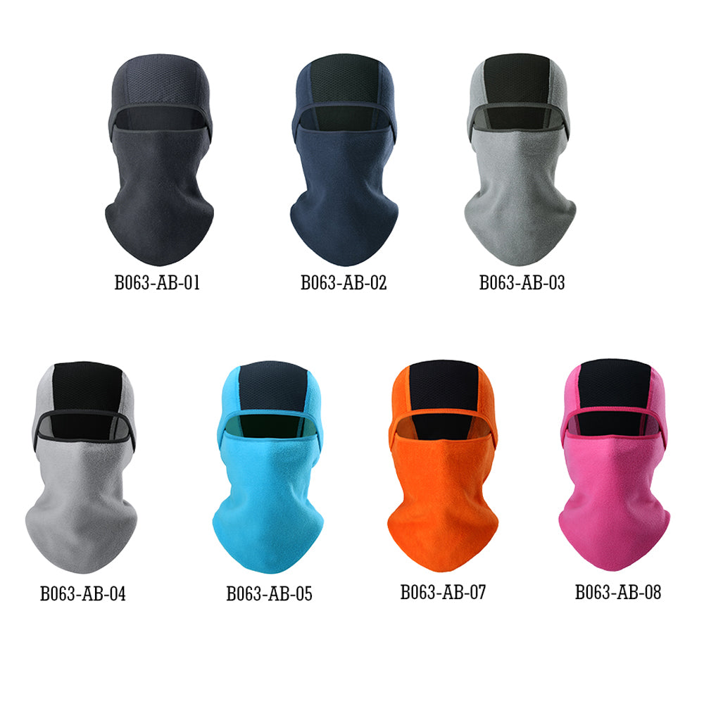 Winter fleece warmer balaclava beanie cold weather thermal tactical helmet liner windproof full face mask men ski caps