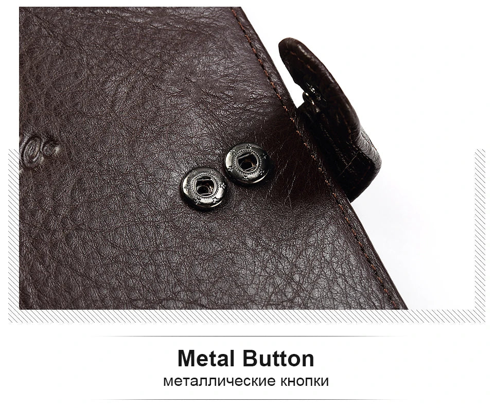 Kavis carteira de couro genuíno dos homens titular do passaporte moeda bolsa walet mágico portfólio homem portomonee mini vallet capa de passaporte