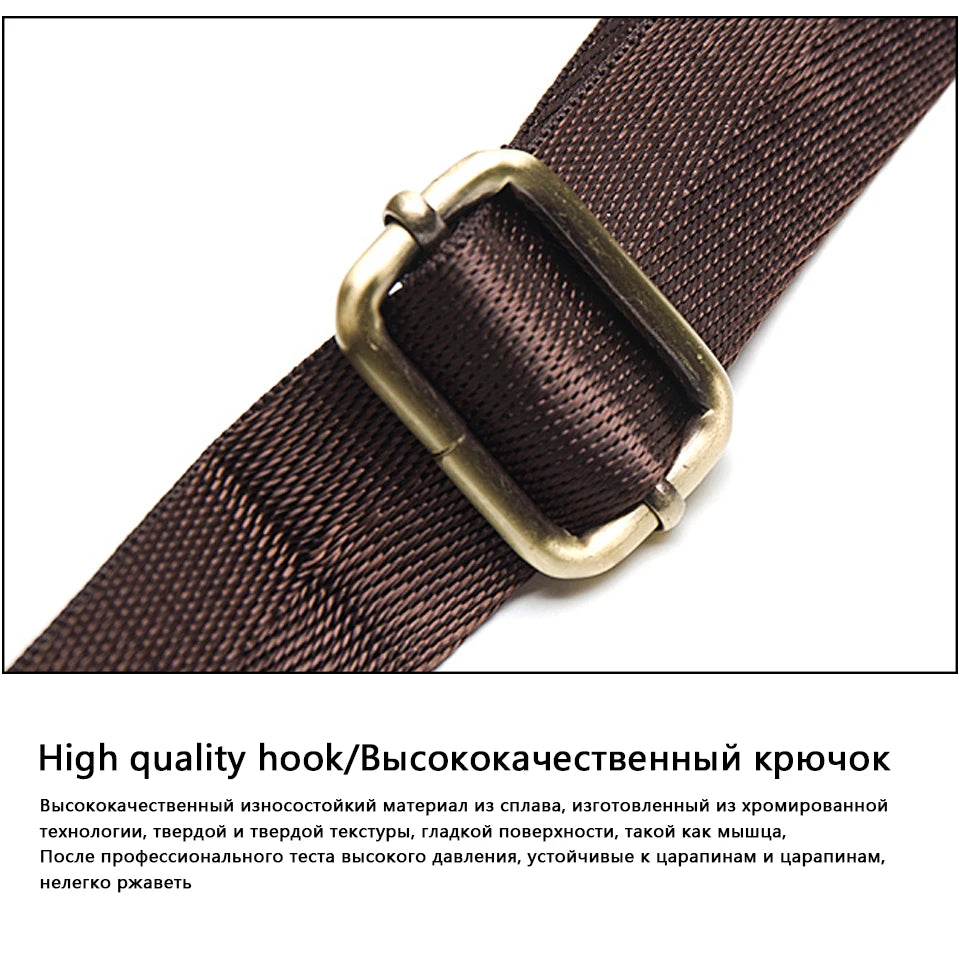 WESTAL-Bolsa de cintura de couro genuíno para homens, Fanny Pack, Belt Bag, Phone Bags, saco de cintura pequeno masculino