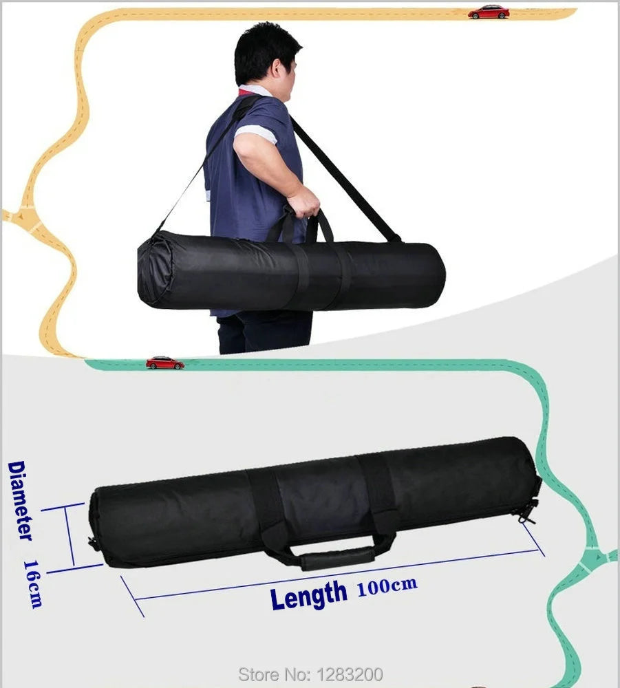 Profissional 40-160cm tripé saco câmera tripé bexiga saco camer bagravel para manfrOTTO gitzo flm younteng sirui benro sackler