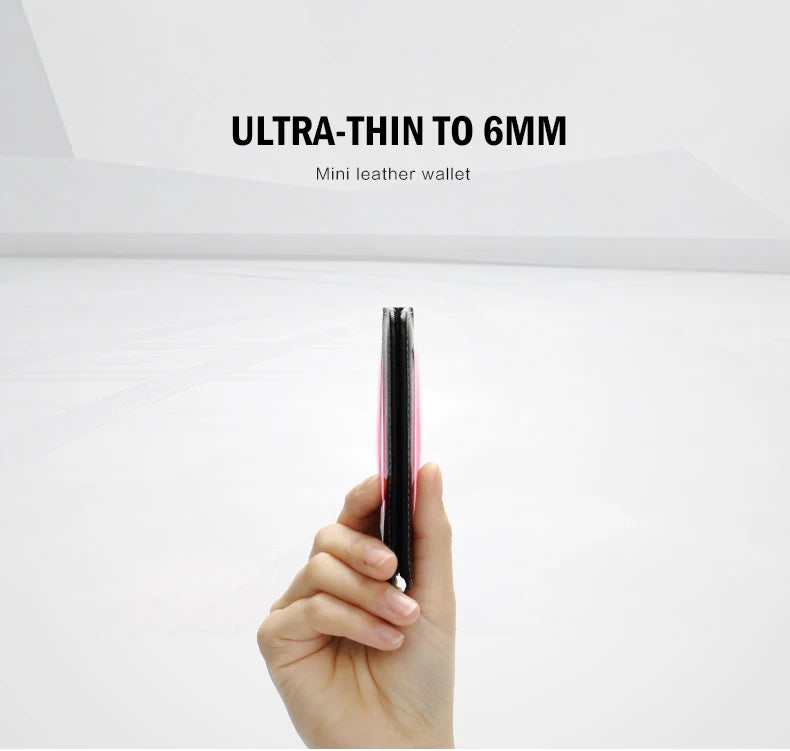 Bison denim carteiras masculinas preto bolsa de couro genuíno para homens titular do cartão de visita carteira masculina mini n4429