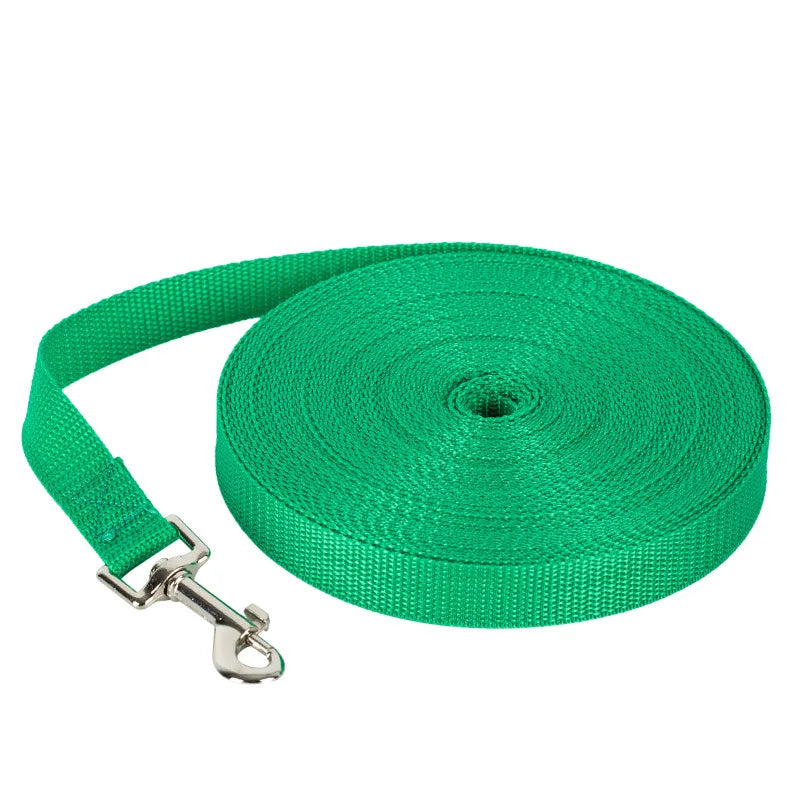 Nylon Dog Training Leashes Pet Supplies Walking Harness Collar Rope Lead for Dogs Cats 1.5m 1.8m 3m 4.5m 6m 10m