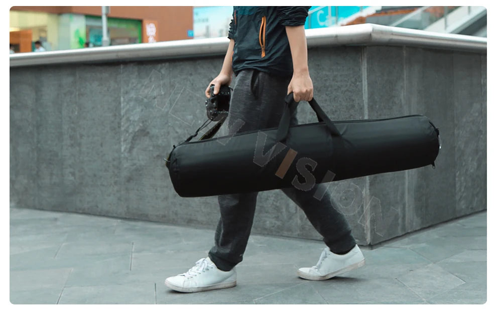 55/60/65/70/75/80/100/125cm acolchoado câmera monopé tripé saco de transporte caso/suporte de luz saco de transporte/guarda-chuva softbox saco de transporte