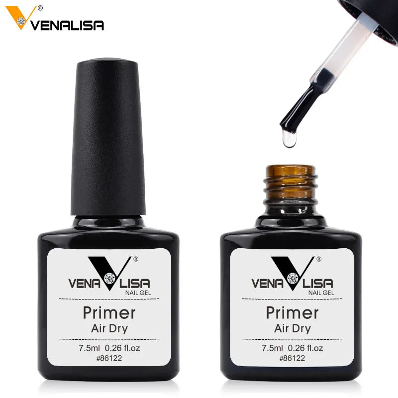 Venalisa fábrica à base de água primer gel não-precisa lâmpada anastomose de secagem rápida sem ácido primer gel base casaco cor unha gel polonês