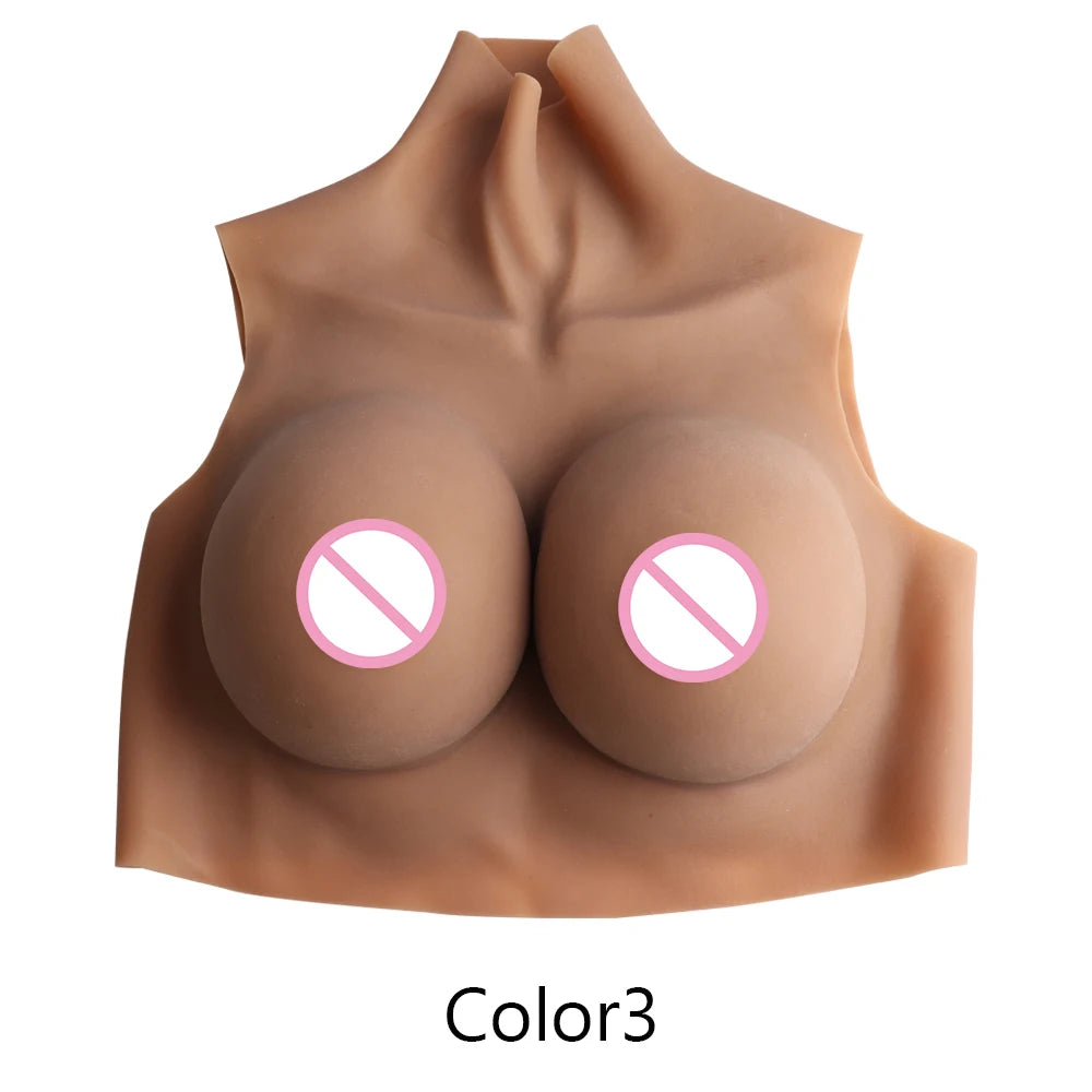 Knowu-forma de mama de silicone a/b/c/d/e/g copo enorme peito falso cruz vestir iniciante transgênero rainha mama agitando