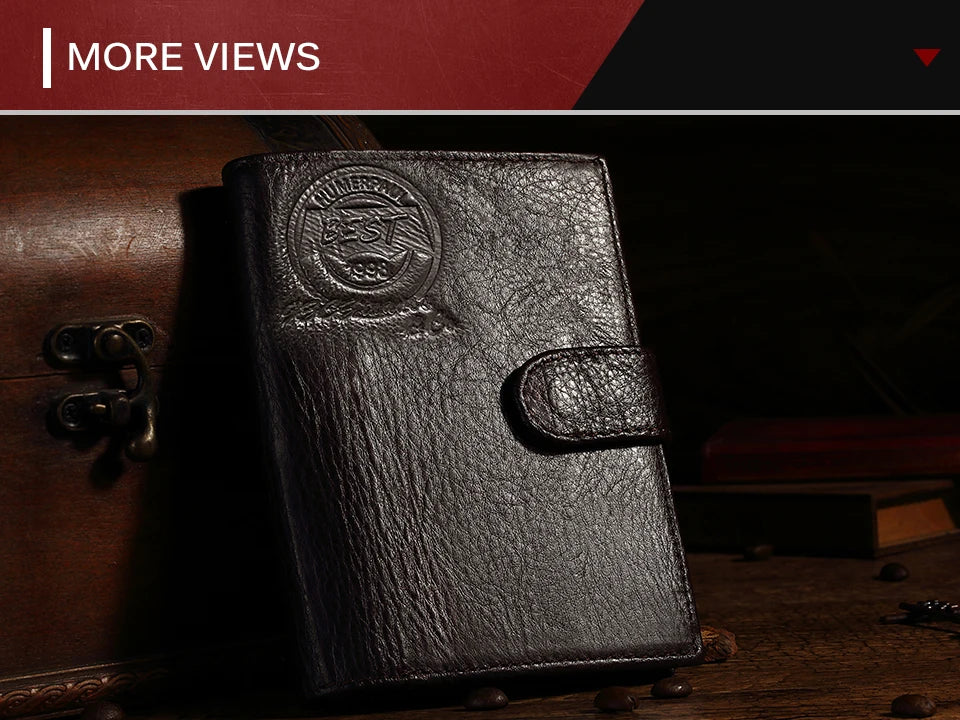 Kavis carteira de couro genuíno dos homens titular do passaporte moeda bolsa walet mágico portfólio homem portomonee mini vallet capa de passaporte