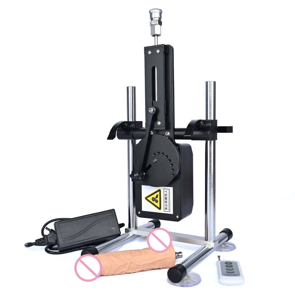 Máquina sexual silenciosa ROUGH BEAST para adultos, pistola de bombeamento, máquina de amor com controle remoto com vibrador para masturbação masculina e feminina