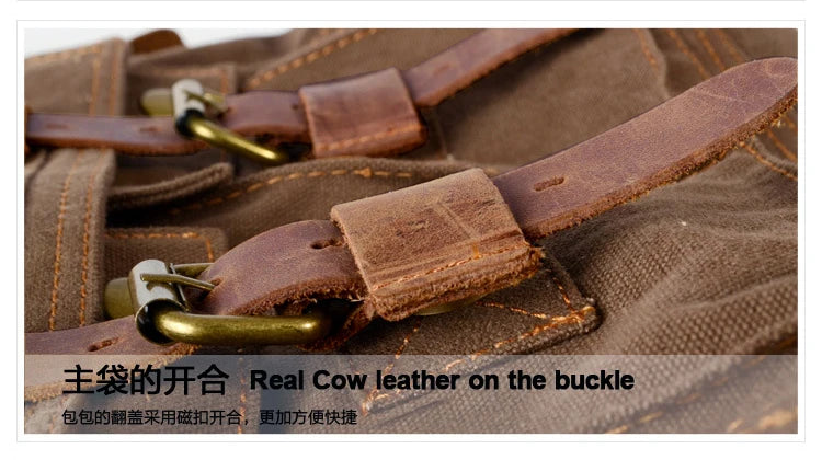 Eu sou lenda will smith lona + couro genuíno dos homens saco do mensageiro lona bolsa de ombro masculino crossbody saco estilingue saco casual mochila