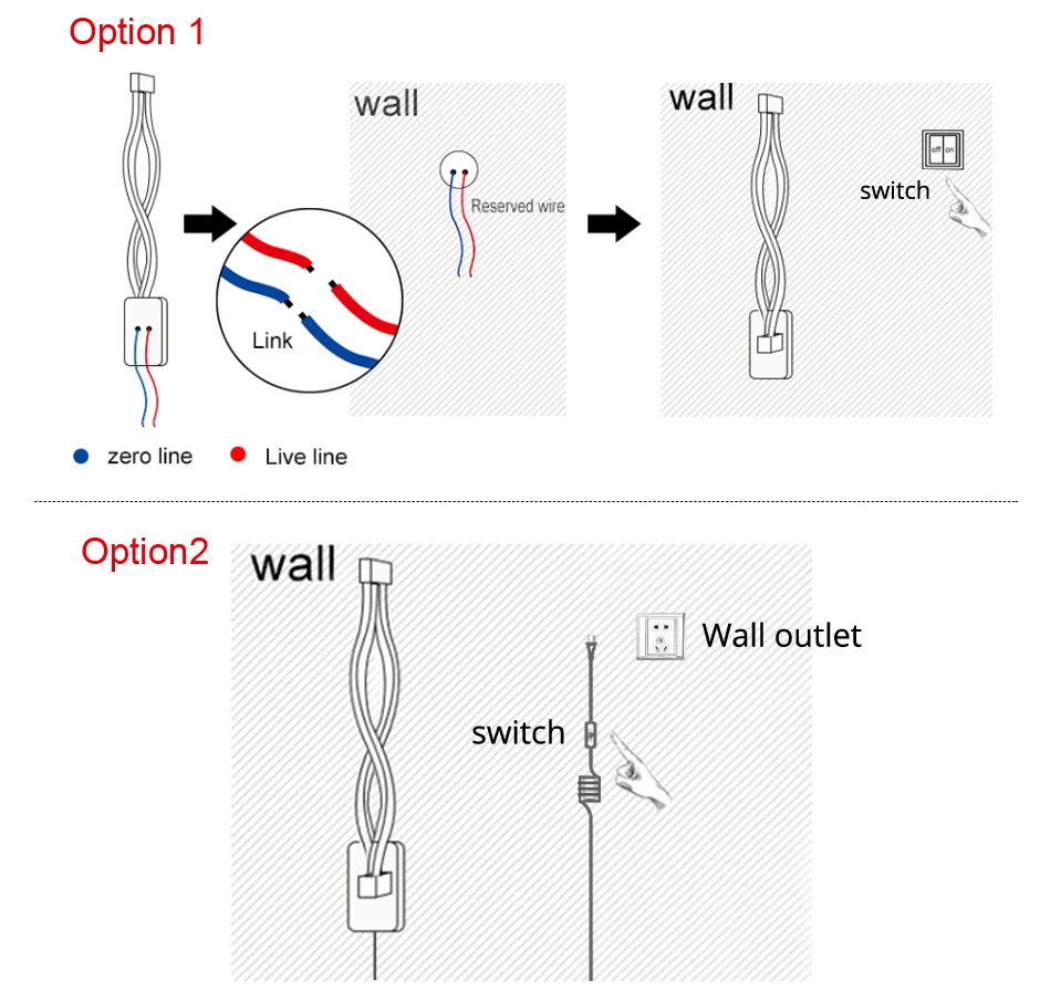 Modern Minimalist Wall Lamps for Living Room, Bedroom, Bedside, Luster, Indoor, LED, Black, White, Corridor, Lighting Decor, AC90V-260V
