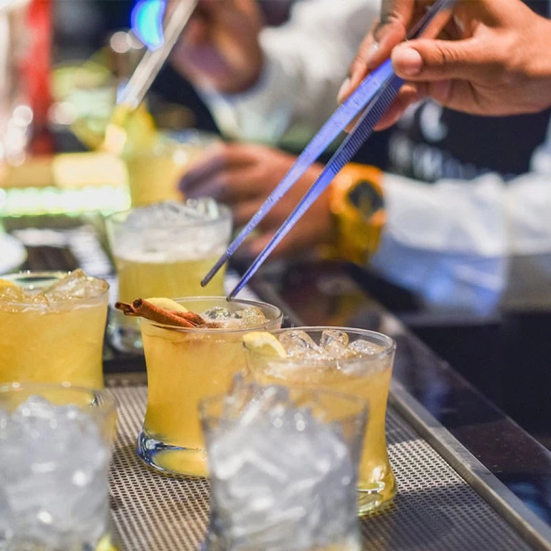 Kitchen tongs and stainless steel bar, food tongs, kitchen, medical tongs, copper/gold/black, plated bar tool