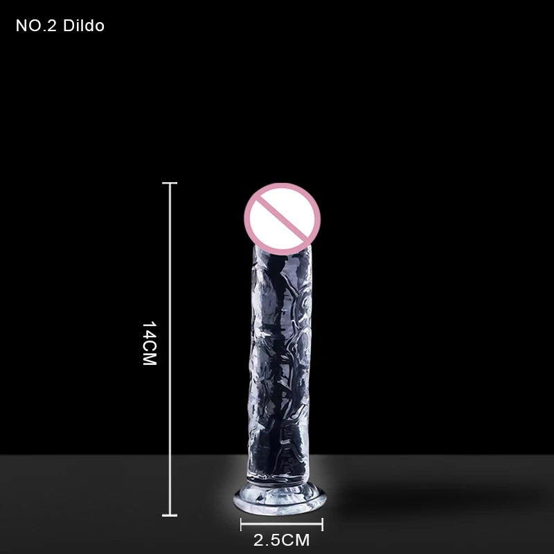 Brinquedos Eróticos Transparentes de Simulação para Mulheres e Gays: Dildos, Massageadores, Dilatadores Anais e Acessórios Exóticos