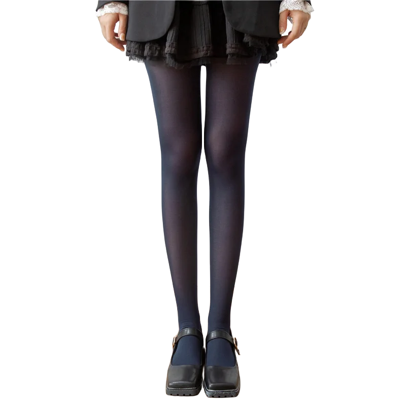 Nova Coleção Primavera 2025: Meias-Calças Femininas de Veludo Opaco 80D, Coloridas e Elásticas, Cores Vibrantes (Dopamine Colors)