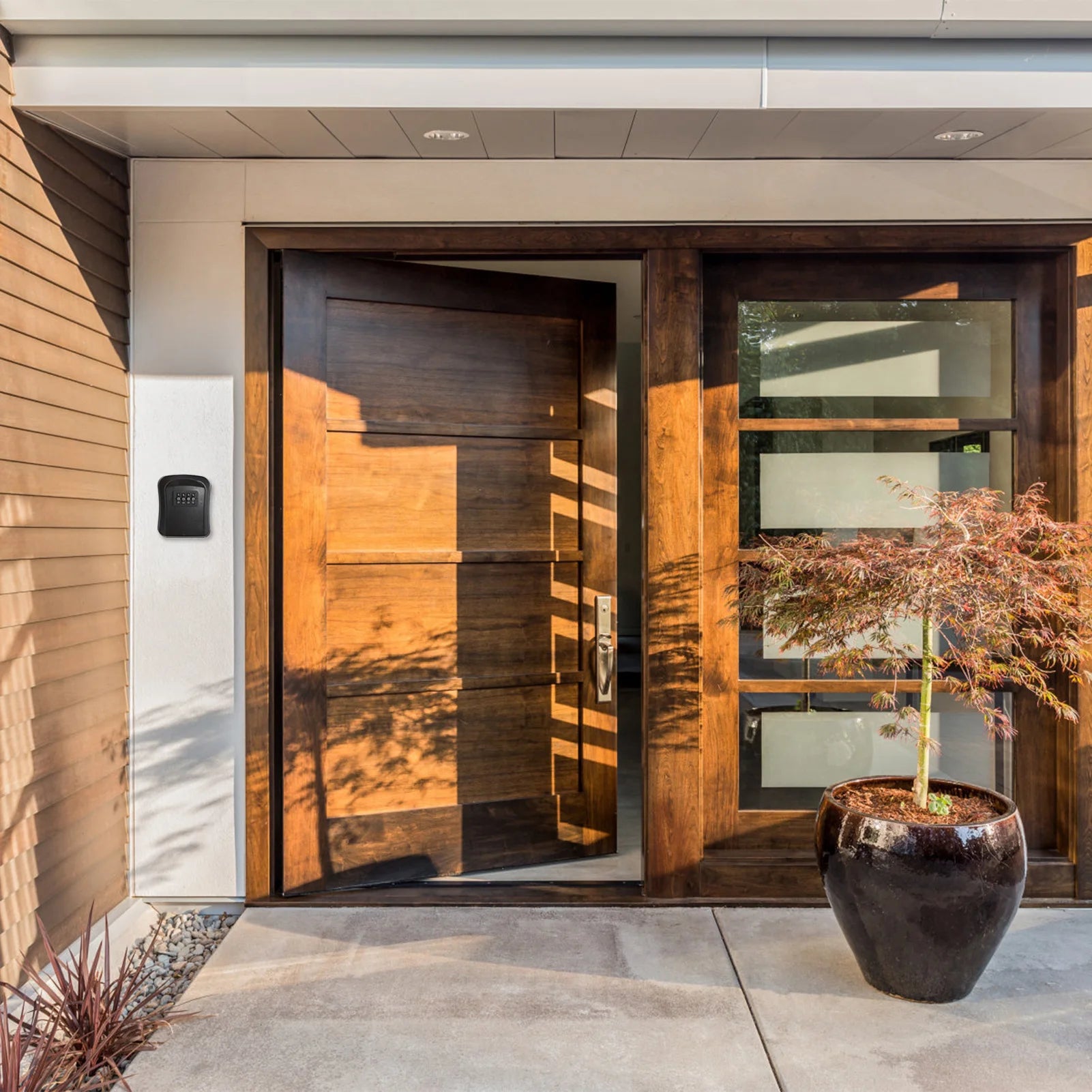 Secure Key Storage Box, Wall Mount, Security Lockbox, Apartments, Real Estate Agents, Spare Keys, Home Spare Storage Box, Real Estate