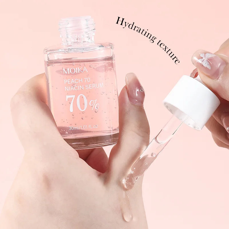 Soro de niacinamida removedor de manchas escuras desbota marcas de acne hiperpigmentação encolher poros mesmo tom de pele hidratante coreia cuidados com a pele 3