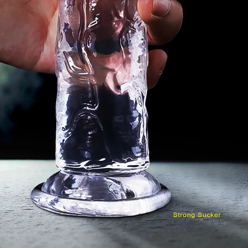 Brinquedos Eróticos Transparentes de Simulação para Mulheres e Gays: Dildos, Massageadores, Dilatadores Anais e Acessórios Exóticos