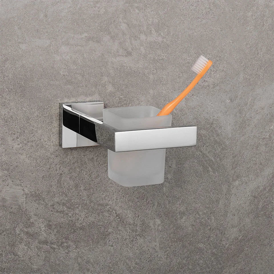 Acessórios de Banheiro em Aço Inoxidável Cromado Polido: Suporte para Toalha, Suporte para Papel Higiênico, Barra para Toalha e Gancho