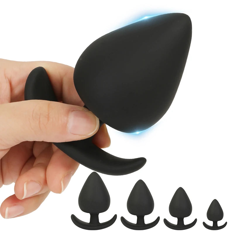 Silicone grande butt plug anal brinquedos sexuais para adultos homem mulher roupa interior buttplug vibrador masturbador ânus dilatador produtos sexuais loja