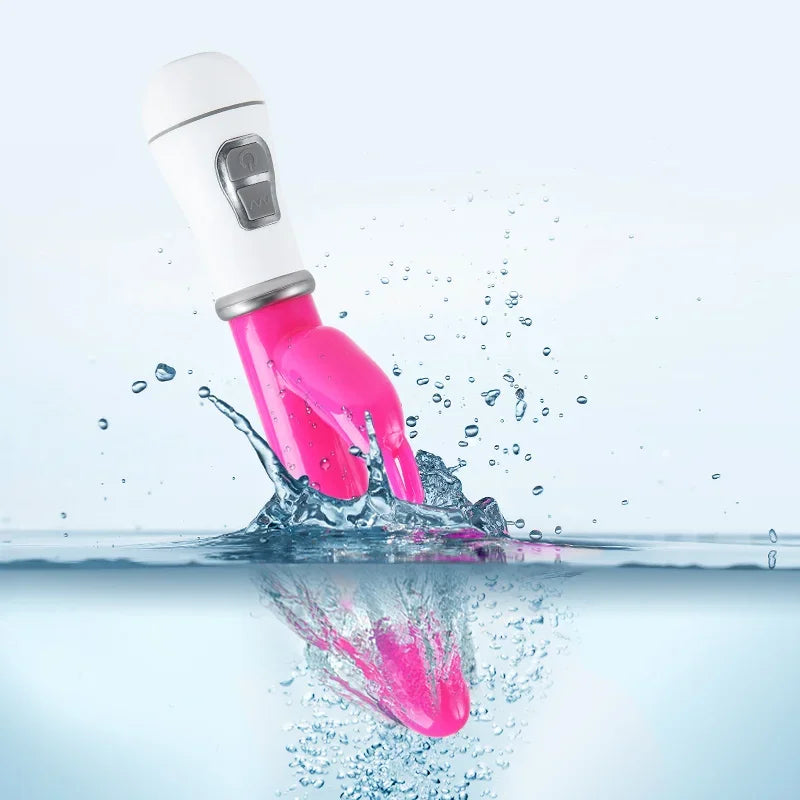 Vibrador de coelho para mulheres, poderoso ponto g, estimulador de clitóris feminino, vibratório silencioso, brinquedo sexual adulto para masturbador feminino, loja