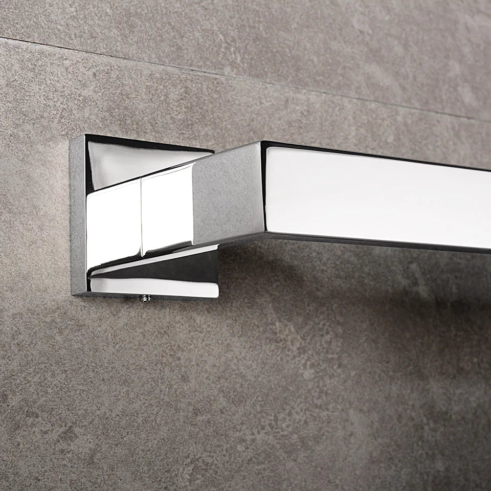 Acessórios de Banheiro em Aço Inoxidável Cromado Polido: Suporte para Toalha, Suporte para Papel Higiênico, Barra para Toalha e Gancho