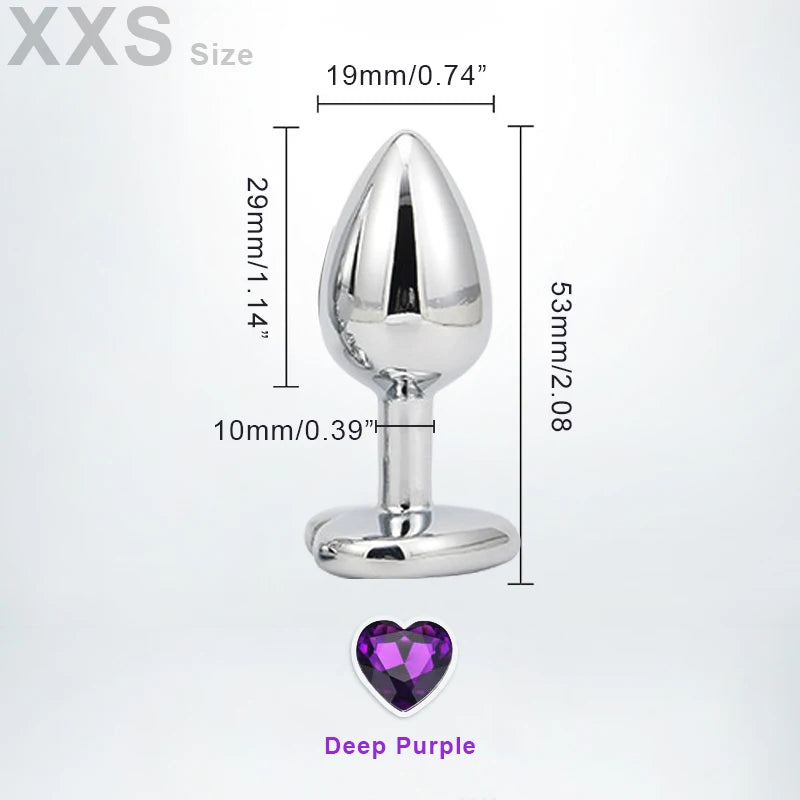 Mini plug anal de metal, dilatador, masturbador, suprimentos para adultos, massageador de próstata, dildo para mulheres, acessórios exóticos.