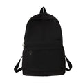Mochila casual simples de cor sólida, leve e para estudantes do ensino médio, mochila multifuncional adequada para viagens, escola