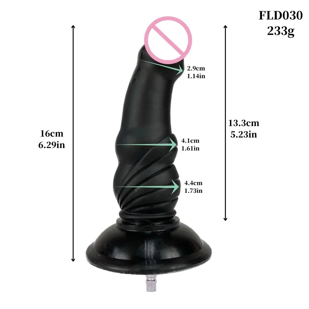 ROUGH BEAST Acessórios para Máquinas Sexuais: Dildos Grandes Pretos de Cor de Pele para Máquinas Vac-u-lock, compatíveis com máquinas de lojas.