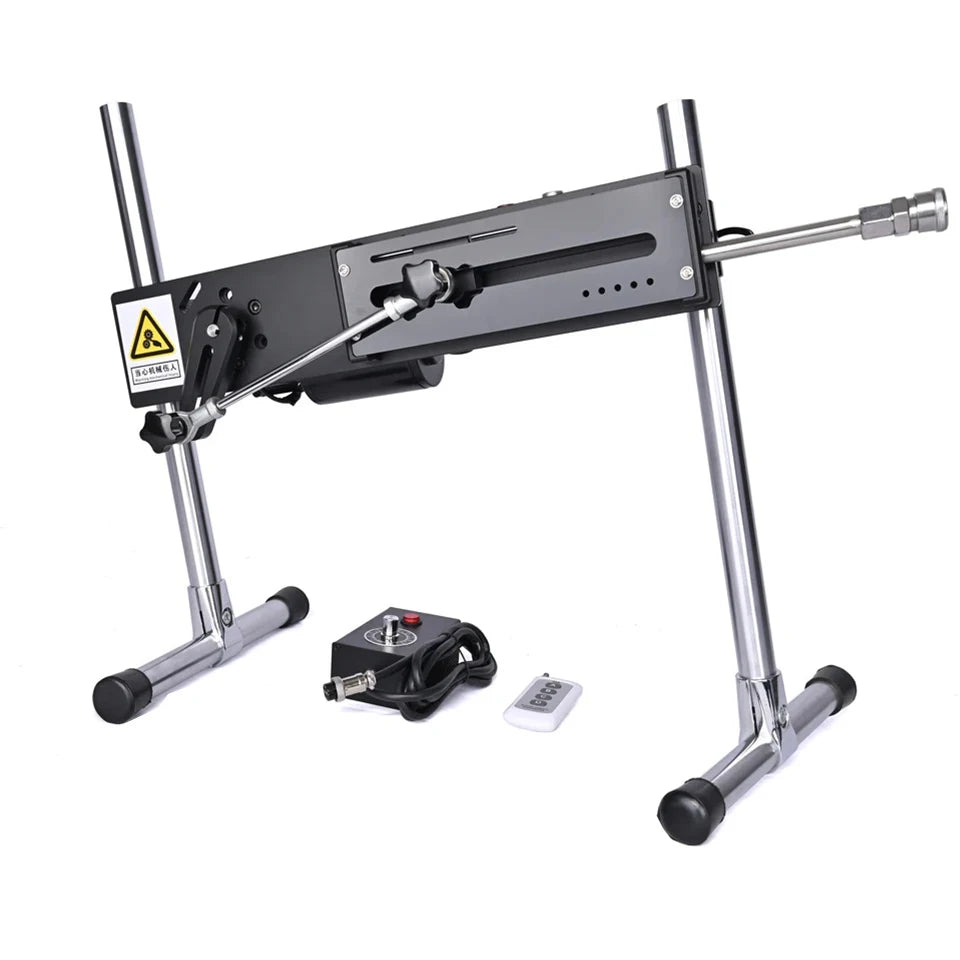 Máquina sexual silenciosa ROUGH BEAST para adultos, pistola de bombeamento, máquina de amor com controle remoto com vibrador para masturbação masculina e feminina