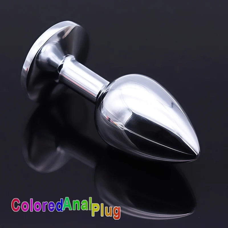 Mini plug anal de metal, dilatador, masturbador, suprimentos para adultos, massageador de próstata, dildo para mulheres, acessórios exóticos.