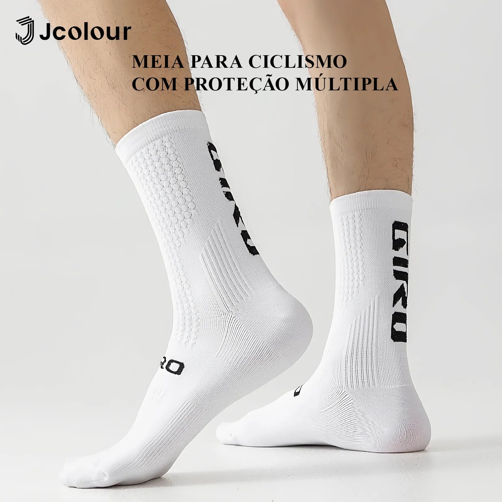3 Pairs, Breathable Cycling Socks, Anti-slip Yoga Socks, Outdoor Running Socks, Polyester Socks