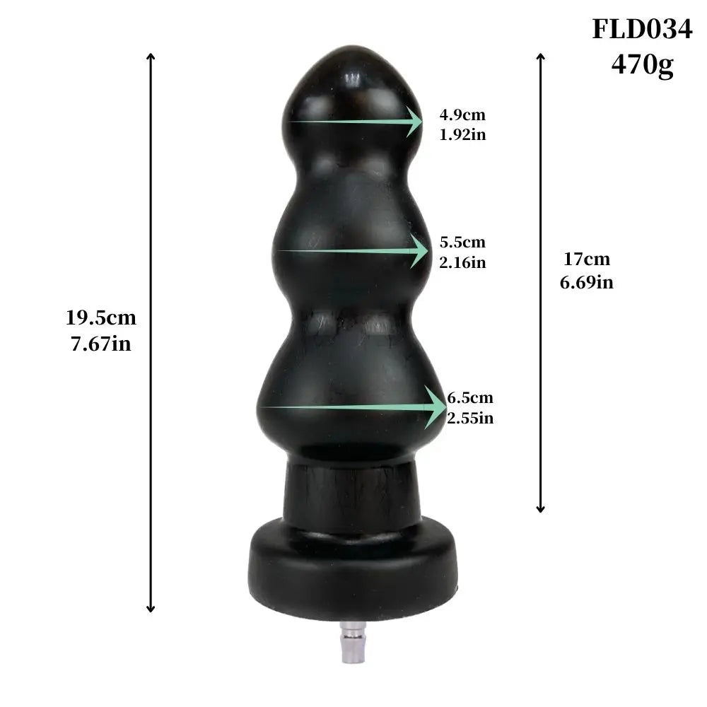 ROUGH BEAST Acessórios para Máquinas Sexuais: Dildos Grandes Pretos de Cor de Pele para Máquinas Vac-u-lock, compatíveis com máquinas de lojas.