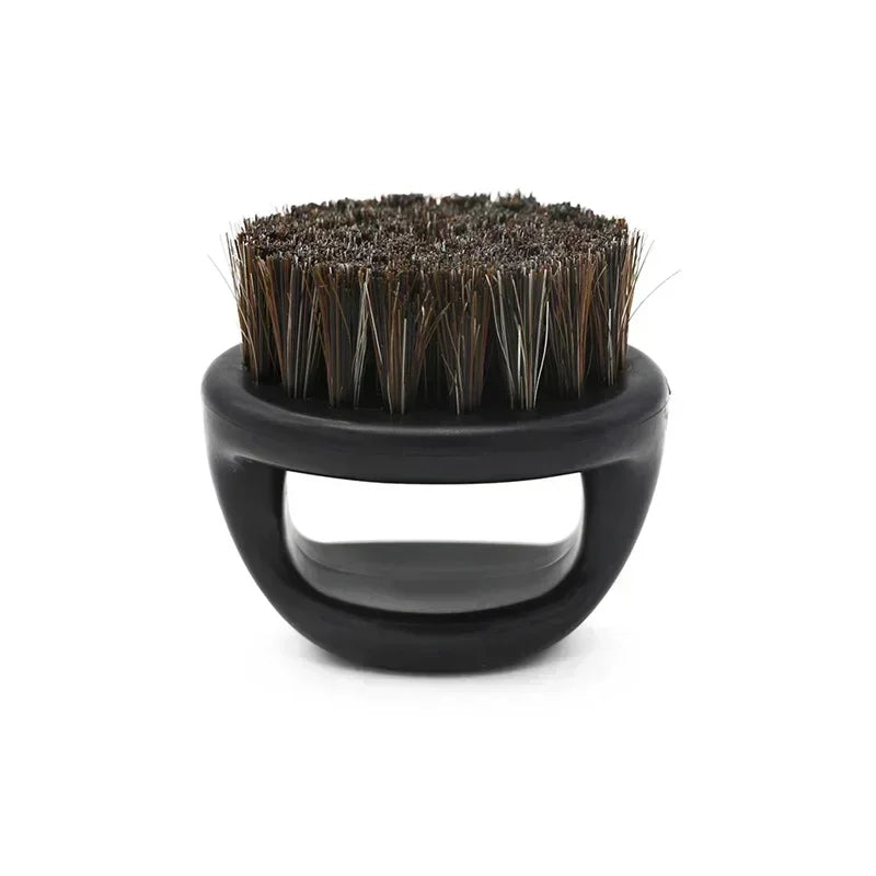 Profissional macio cerdas de javali madeira escova barba cabeleireiro escova de barbear pente masculino bigode pente kit com saco de presente conjunto pente de cabelo