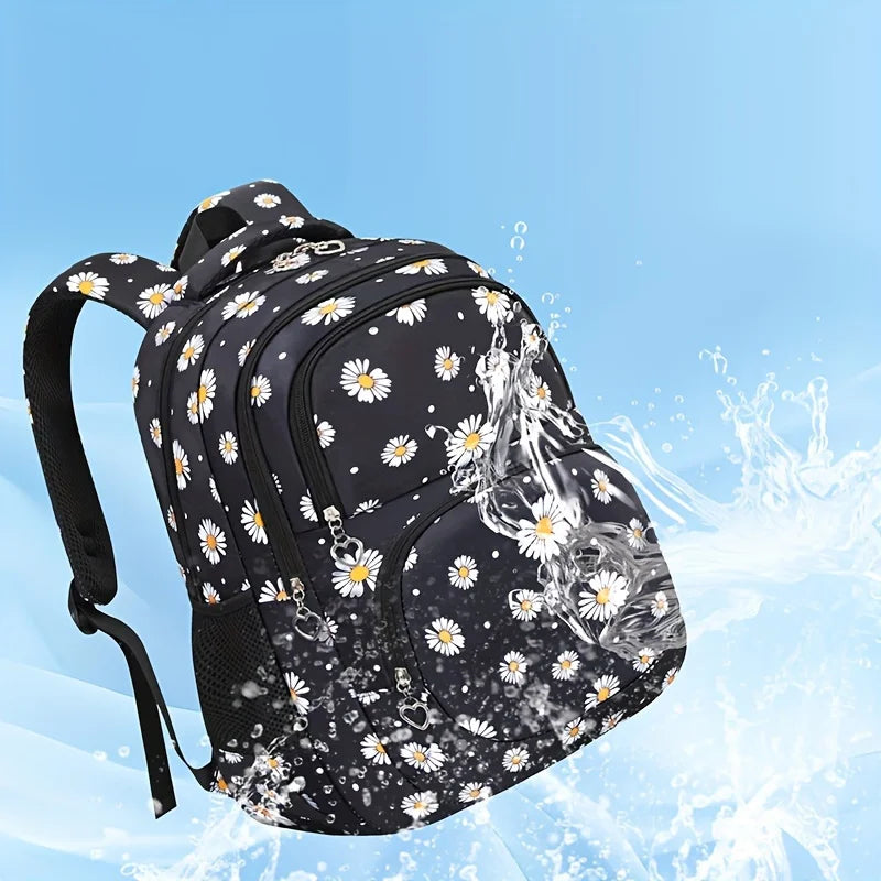 Crianças à prova dwaterproof água sacos de escola conjunto para meninas crianças mochila 3 pçs mochila ortopédica escola primária saco de livro