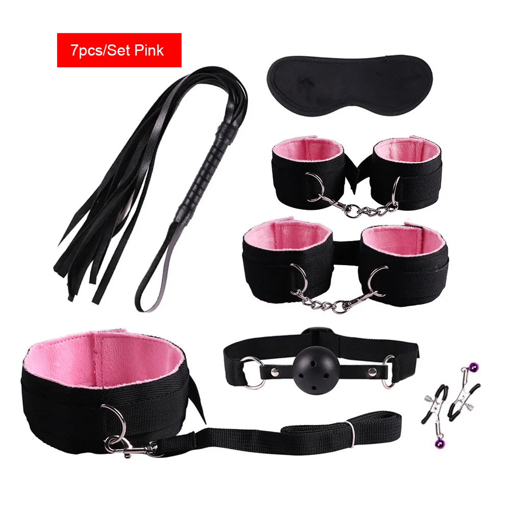 Brinquedos Sexuais para Mulheres, Kit BDSM para Casais, Acessórios Eróticos, Algemas para Sessões, Plug Anal, Jogos Sexuais, Brinquedos Sexy para Adultos, Loja Sexy
