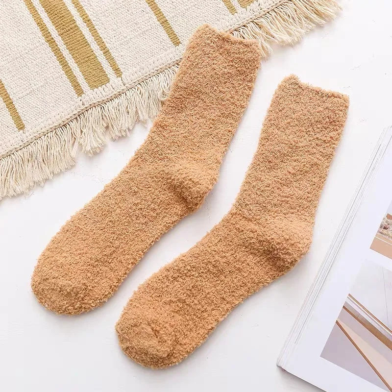 1/3 pares homens super grosso coral velo meias de alta qualidade casa piso quente inverno frio neve bota meias algodão pelúcia meia térmica